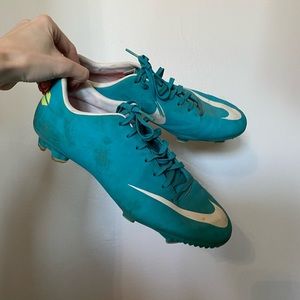 Nike Cleats Bright Blue